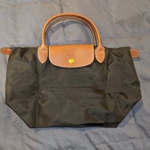 Longchamps Le Pliage small black bag
